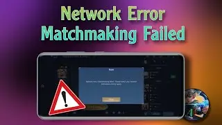 Network Error & Matchmaking Failed in Mobile Legends || Tech Wash