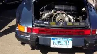 1981 Porsche 911SC: Start-up with F-Body Muffler