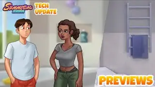 NEW BATHROOM LOCATION, NEW SCENES AND MORE! - Summertime Saga Tech Update - Previews (Part 8)