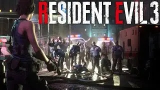 RESIDENT EVIL 3 REMAKE прохождение на сложности 