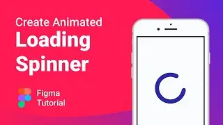 How to create animated loader in figma | Micro Animation