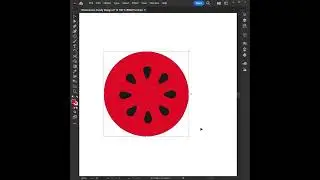 3D Watermelon-Inspired Candy Design in Illustrator