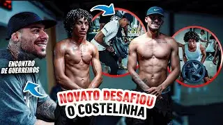 COSTELINHA FOI DESAFIADO NA REMADA PELO NOVATO COTONETE COM LEO STRONDA