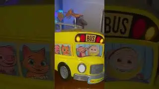 Wheels on the Bus go Round & Round CoComelon Bus Musical Boombox #trending #popular #viralvideo cute