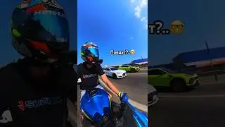 Зацепились с тачками на светофоре..🫣 Джиксер против Ламбы и Теслы😅 