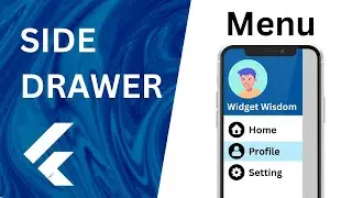 Flutter Drawer Widget | Flutter Side Drawer