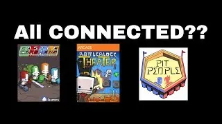 How Castle crashers, battleblock theater, and pit people are all connected.