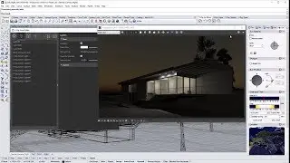 V-Ray for Rhino – Quick Start: Nighttime Exterior Lighting