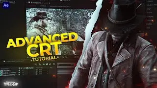 Advanced CRT emulator tutorial on After Effects