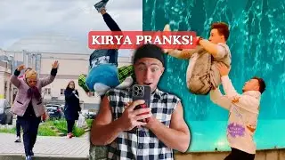 Hilarious people with even more hilarious reactions 🤣🤣 #kiryakolesnikov #prank #funny #meme