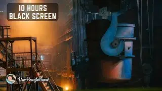 Industrial Factory Ambience | 10 Hours Industrial White Noise and Machine Sounds