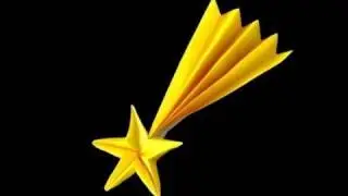 How to make an Origami Five Pointed  Falling Star