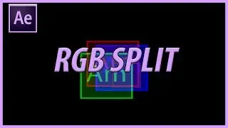 How to Create an RGB split in Adobe After Effects CC (2018)