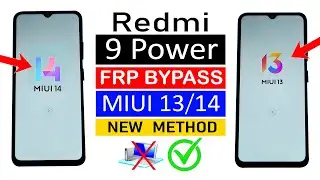 Redmi 9 Power Google Account Bypass | ANDROID 13 (without pc) 💯 % Working