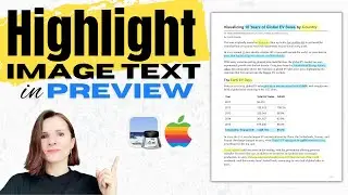 How to Highlight Text in Images in Preview on Mac