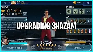 Injustice 2 Mobile | Upgrading Shazam | Character Upgrade