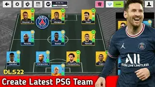 How To Create PSG Team In Dream League Soccer 2022