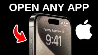 How to Use Action Button to Open ANY App on iPhone