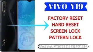 VIVO Y19 HARD RESET | VIVO Y19 FACTORY RESET || Y19 (1915) MT6768  Wipe Data/Factory Reset!!!