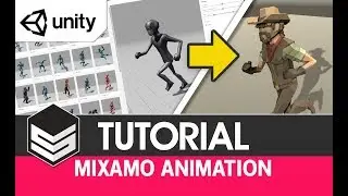 How to animate a character with Mixamo for Unity - (Tutorial)  by 