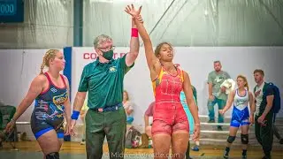 82 kg Girls Freestyle – Alicia Tucker {B} of Illinois Cornstars vs Alyssa Murray {R} of Jersey Girls