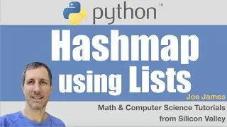 Python: Creating a HASHMAP using Lists