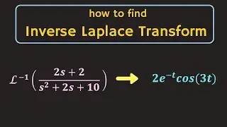 Inverse Laplace Transform Explained (Part-1)