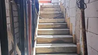Стройка дома🏠 Заливная лестница между этажами, 23.06.2024г.