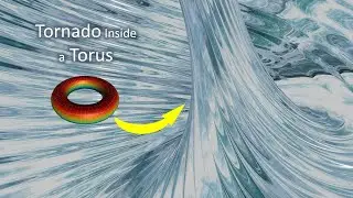 Tornado Inside a Torus