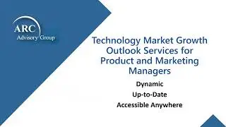 Market Data Services: Technology Competitive Analysis Services for Product and Marketing Managers