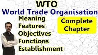 World Trade Organisation, WTO Class 11 Business Studies | International Business WTO in Hindi BST