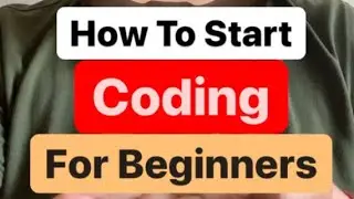 How To Start Coding For Beginners! 🧑‍💻 