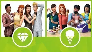 The Sims 4: Каталог «Роскошная вечеринка» и «Классная кухня» | Xbox и PS4