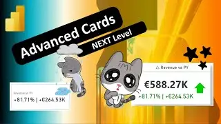 Advanced Cards - NEXT Level |  with Custom Icon and variances label