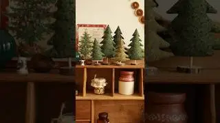 Шитые ёлочки своими руками🌲🧶