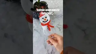 Kardan Adam Etkinliği Okul Öncesi☃️ 