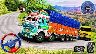 Indian Cargo Truck Driver Simulator - Offroad TATA Truck Drive 3D - Android GamePlay