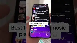 Best Free Offline Music Player for iPhone 👌☺️🎵🎧