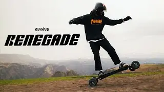 Электроскейт Evolve Renegade с креплениями для города и бездорожья!