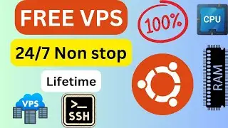 How to Create FREE VPS with SSH 10 GB RAM + 2 CPU Support Sudo Access - Unlimited