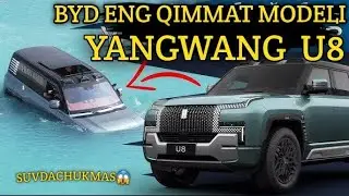 BYD enq qimmat madeli puliga arziydmi YANGWANG U8 $160.000