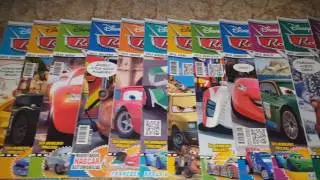 My Pixar Cars Magazine Collection Over 100