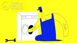 Funny animation on human relationships | Washing Machine - by Alexandra Májová