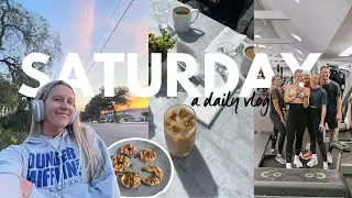 Saturday In My Life | Relaxing Vlog | Workout class, walks, coffee with friends