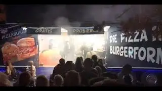 Dr. Oetker Food Truck - The pizza in burger form