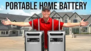 Installed THE BEST Portable New Home Battery Storage!