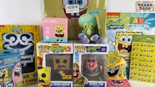 SpongeBob SquarePants Toy Collection Unboxing Review/ SpongeBob Patrick Vinyl Figures