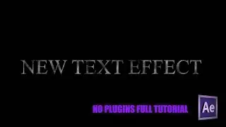 Cinematic Trailer Title Animation in After Effects | After Effects Tutorial | No Plugins