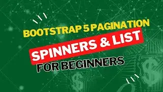 Bootstrap 5 : Pagination & Spinners !! 