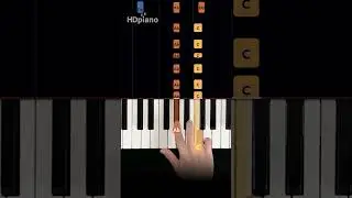Play piano like a PRO with only 6 notes! 🎵  #shorts #pianotutorial